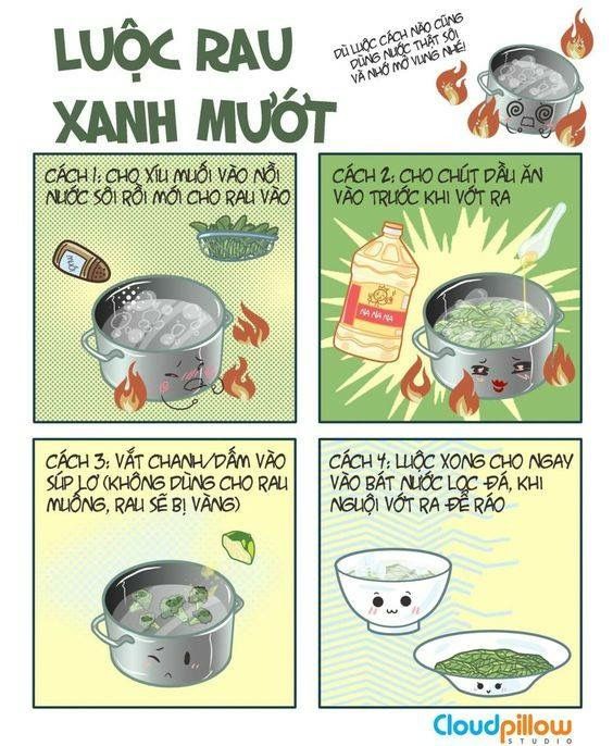 mẹo bếp hay
