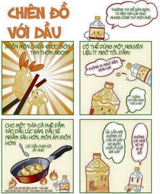 mẹo bếp hay