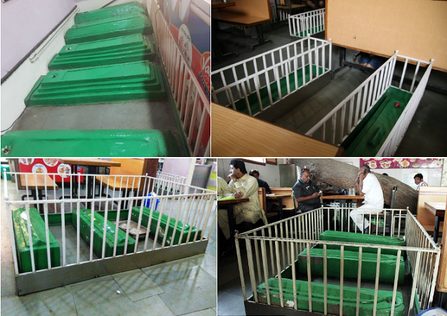 nhà hàng phục vụ khách ăn ngay bên cạnh người chết - ý tưởng điên rồ hay điểm nhấn ấn tượng
