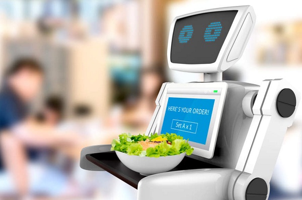 nhân viên robot sẽ thay thế hoàn toàn con người trong phục vụ Trang Chủ Cổng Game Cá Cược Uy Tín E2 BET nhà hàng