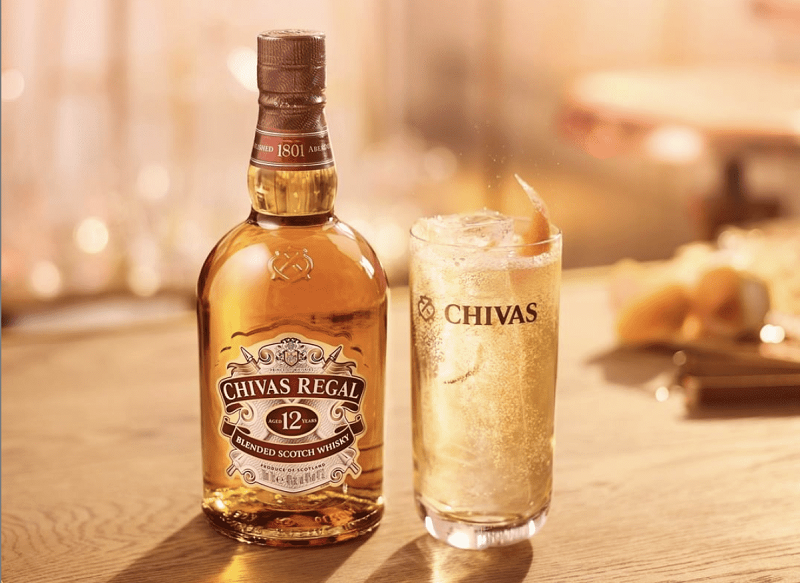 hướng dẫn pha các món cocktail từ rượu nền chivas