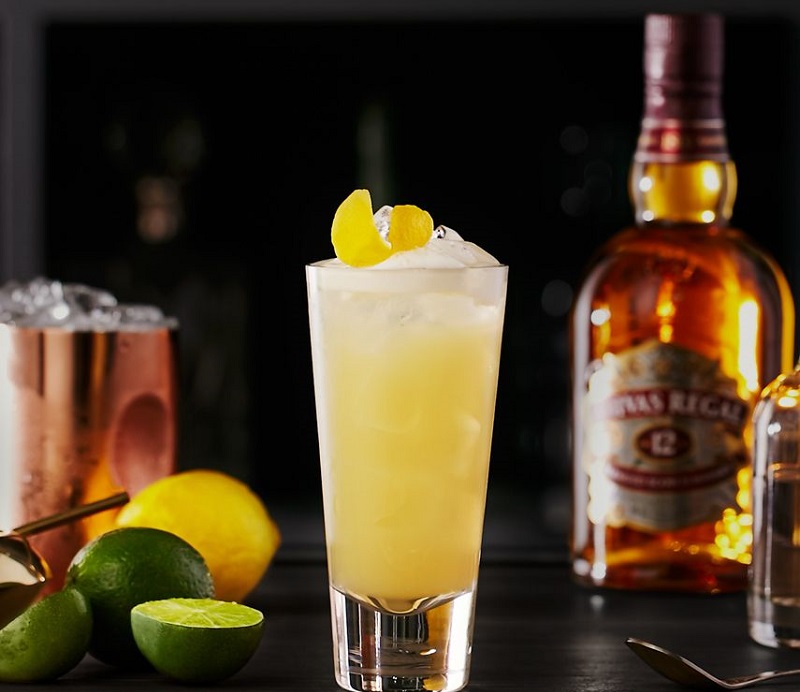 hướng dẫn pha các món cocktail từ rượu nền chivas