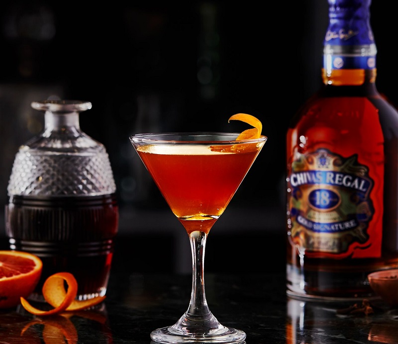 hướng dẫn pha các món cocktail từ rượu nền chivas