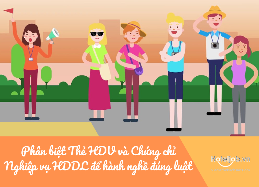 phân biệt thẻ hdv với cc nghiệp vụ hddl