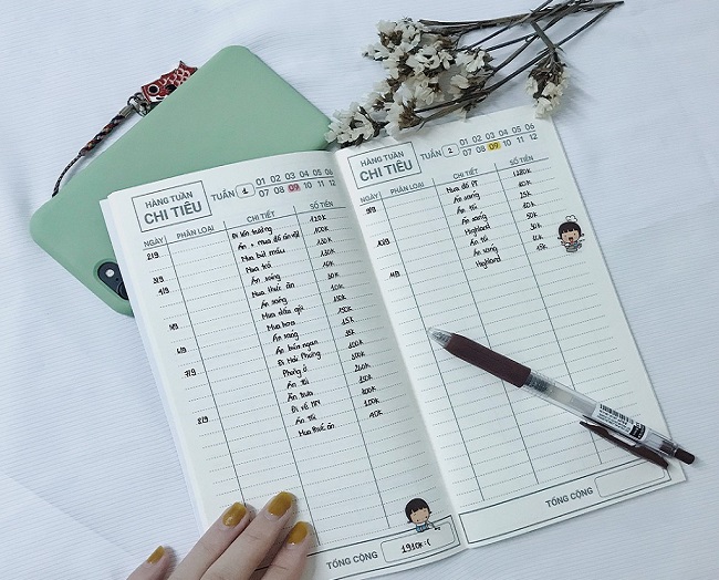 phương pháp tiết kiệm chi tiêu