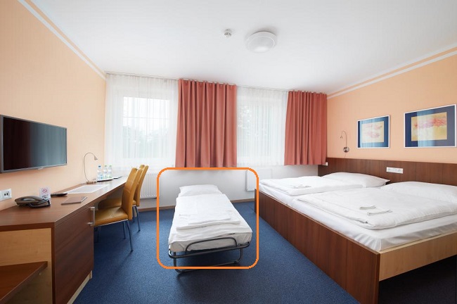 quy trình thêm extra bed vào phòng cho khách
