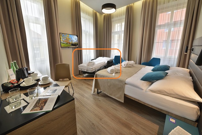 quy trình thêm extra bed vào phòng cho khách