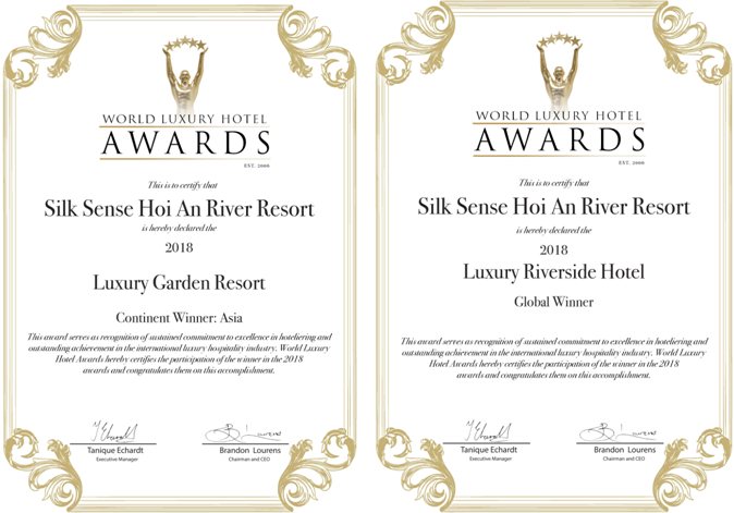 resort 4 sao cộng tại Hội An thắng lớn ở giải thưởng danh giá nhất hành tinh trong lĩnh vực dịch vụ Trang Chủ Cổng Game Cá Cược Uy Tín E2 BET