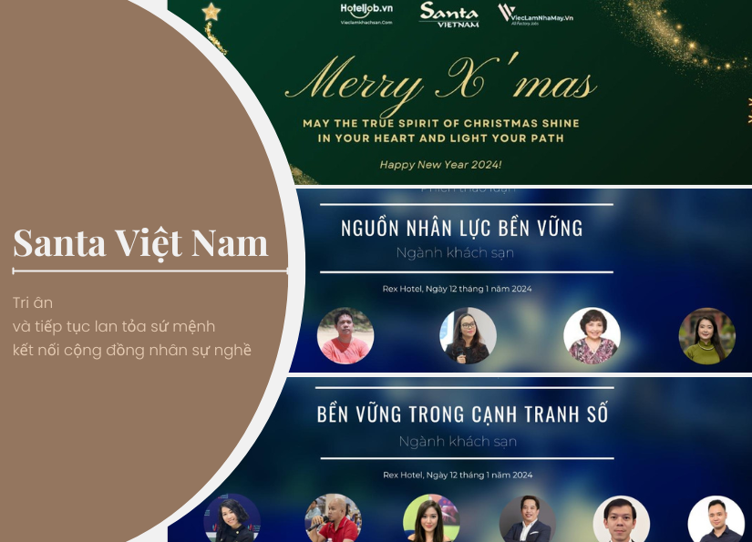 santa Việt nam tri ân và tiếp tục sứ mệnh kết nối cộng đồng nhân sự nghề