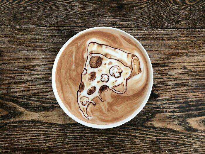 tạo hình latte art siêu ấn tượng
