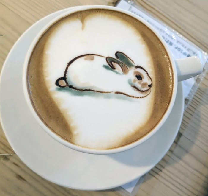 tạo hình latte art siêu ấn tượng