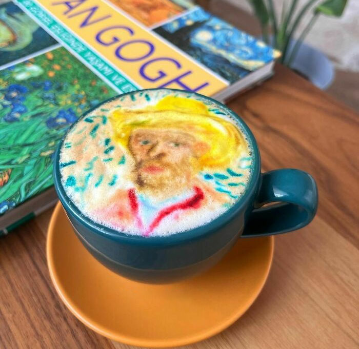 tạo hình latte art siêu ấn tượng