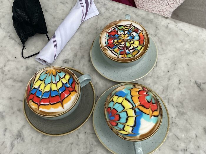tạo hình latte art siêu ấn tượng