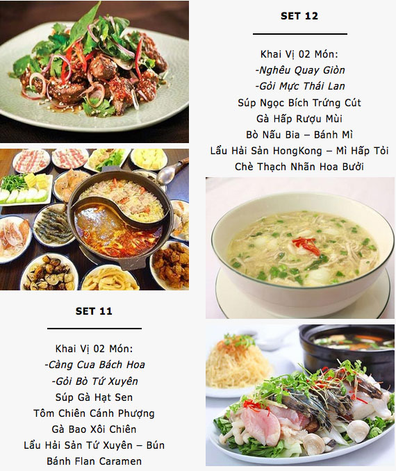 Thực đơn là gì