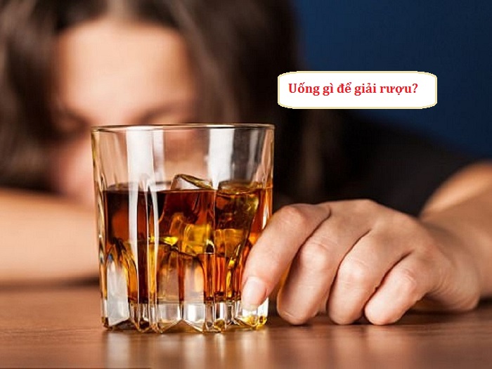 thức uống giải rượu nhanh