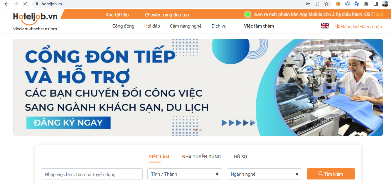 top 3 website chuyên ngành Hospitality 