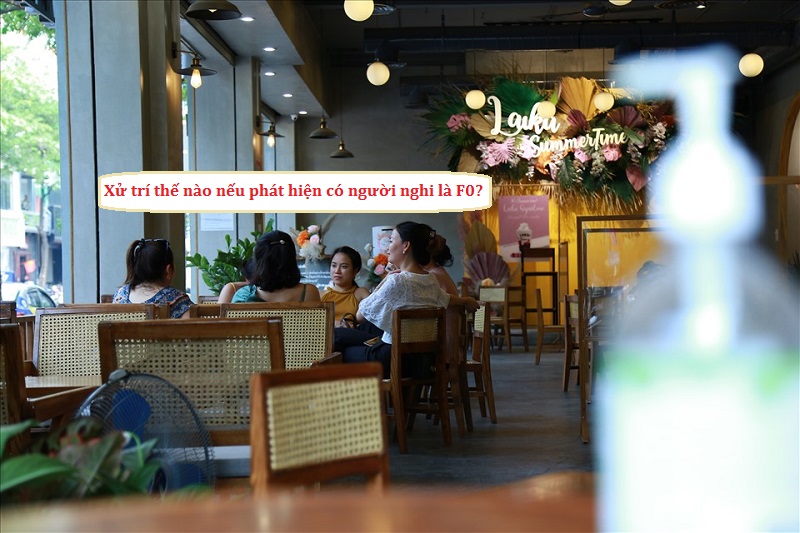 xử trí thế nào khi phát hiện có người nghi là F0 tại cơ sở