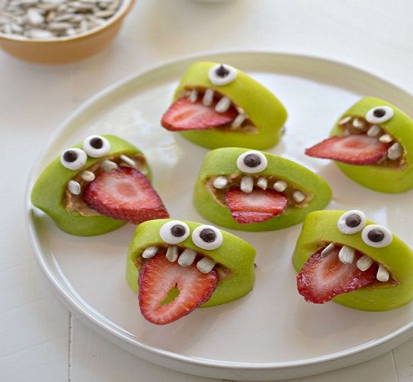 ý tưởng trang trí món ăn chủ đề halloween