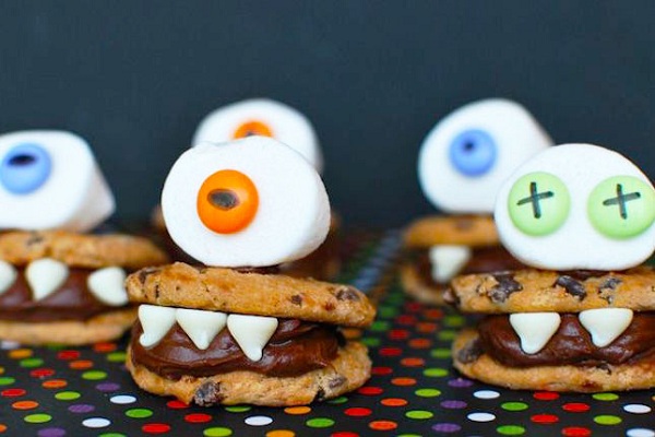 ý tưởng trang trí món ăn chủ đề halloween