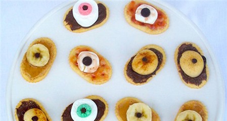 ý tưởng trang trí món ăn chủ đề halloween