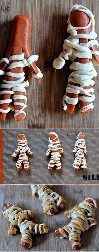 ý tưởng trang trí món ăn chủ đề halloween