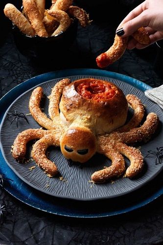 ý tưởng trang trí món ăn chủ đề halloween