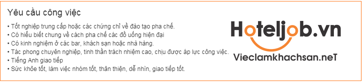 Muốn xin việc Bartender trong Trang Chủ Cổng Game Cá Cược Uy Tín E2 BET – nhà hàng cần bằng cấp gì