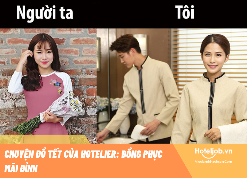 Chuyện đồ Tết của Hotelier: Đồng phục mãi đỉnh
