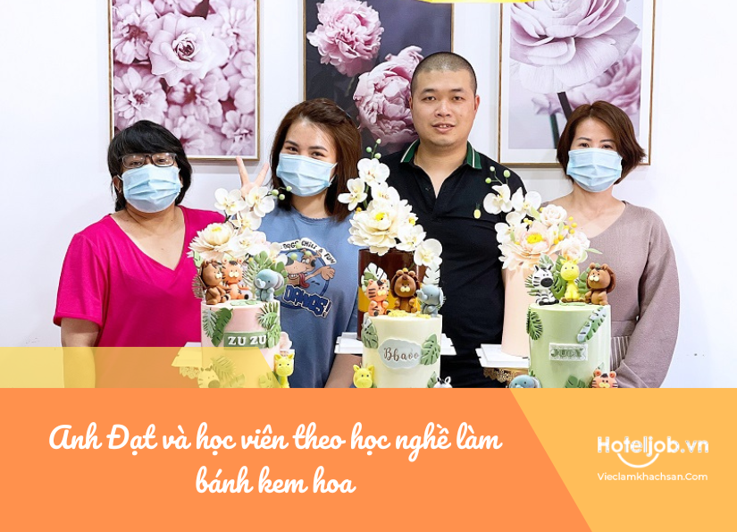 Hành trình theo đuổi nghề bánh kem hoa của chàng trai Đà Lạt