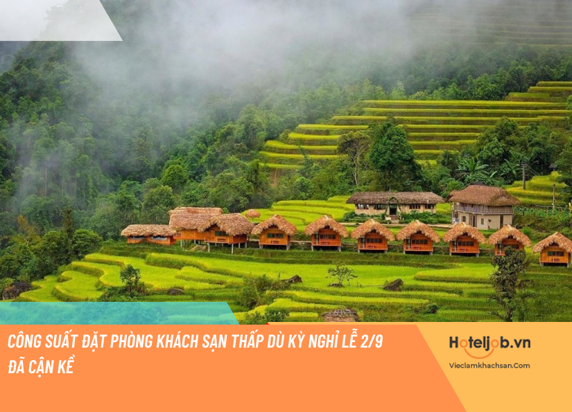Công suất đặt phòng Trang Chủ Cổng Game Cá Cược Uy Tín E2 BET thấp dù kỳ nghỉ lễ 2/9 đã cận kề