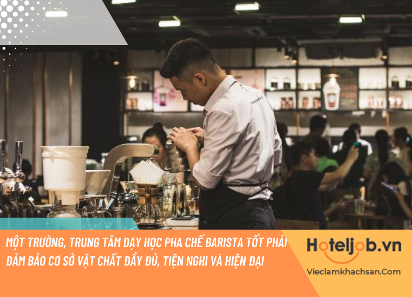 danh sách các trường trung tâm dạy học pha chế barista toàn quốc