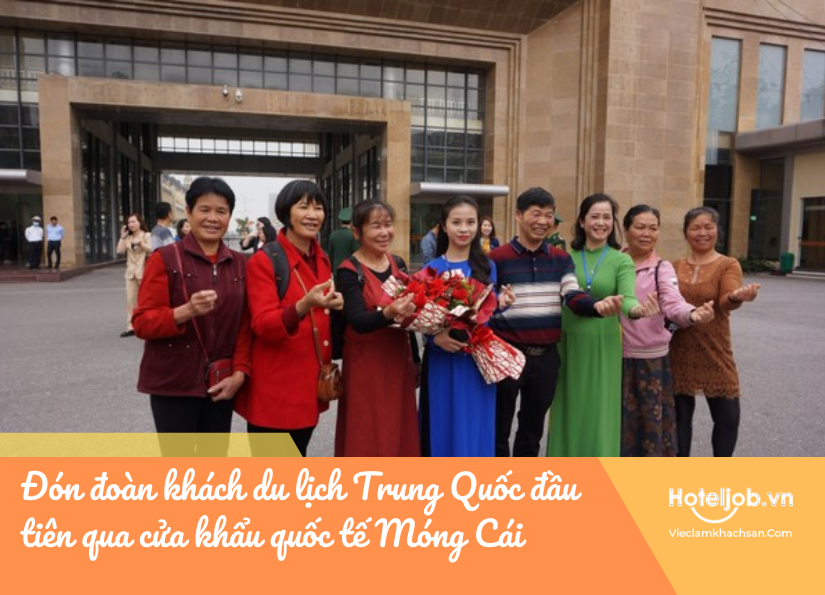 đón đoàn khách E28bet casino phiên bản mới Trung Quốc đầu tiên tới Móng Cái