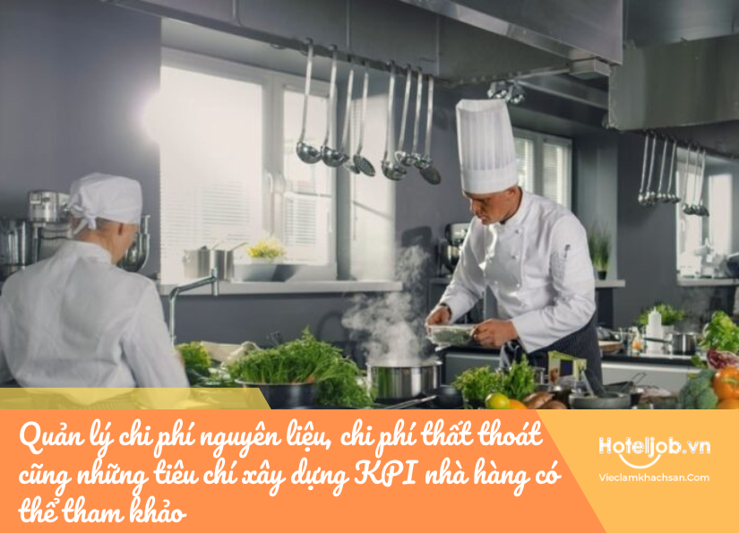 tiêu chí xây dựng kpi cho nhà hàng