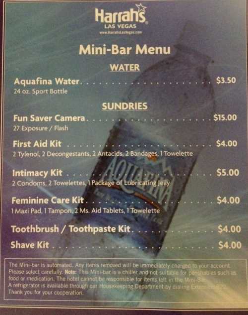 mau phieu minibar