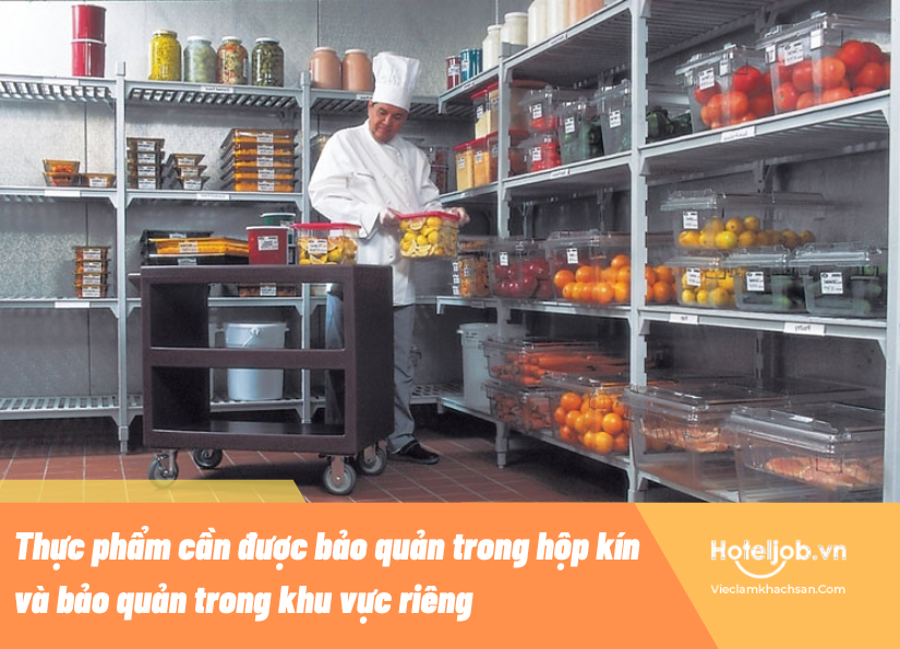 quy tắc vệ sinh nhà bếp