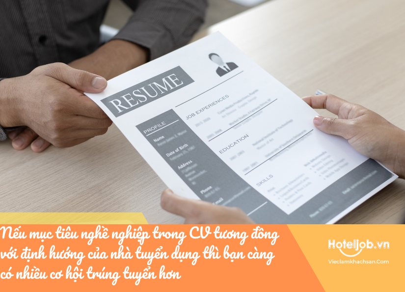 Cách viết mục tiêu nghề nghiệp đầu bếp