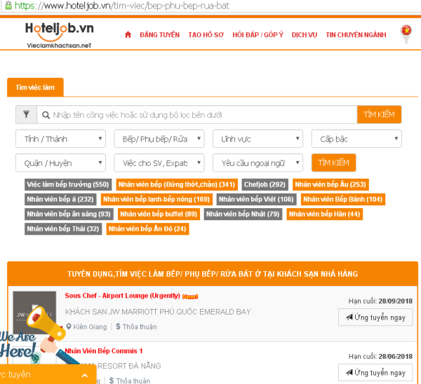 nên tìm E2bet đăng ký đầu bếp ở đâu trong năm 2018