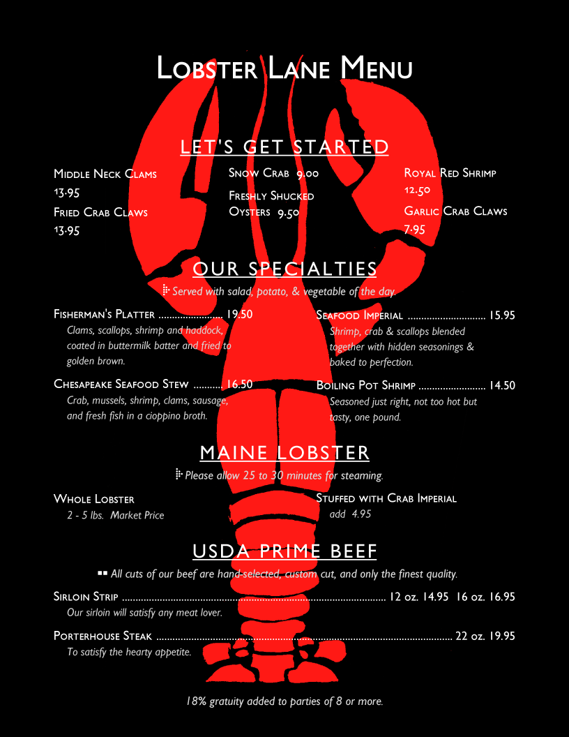 menu là gì