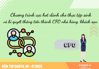 [BẢN TIN SANTA 29 - 8/2022] Chương trình cực hot dành cho thực tập sinh và bí quyết thăng tiến thành CFO nhà hàng, Trang Chủ Cổng Game Cá Cược Uy Tín E2 BET