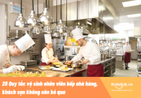 28 quy tắc vệ sinh nhân viên bếp nhà hàng, Trang Chủ Cổng Game Cá Cược Uy Tín E2 BET không nên bỏ qua
