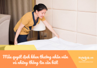 Mẫu quyết định khen thưởng nhân viên Trang Chủ Cổng Game Cá Cược Uy Tín E2 BET và 5 thông tin cần biết