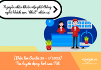 [Bản tin Santa 39 - 01/2023] Tin E2bet nhà cái xanh chín hiện đang đứng đầu top 1 thị trường Châu Á hot sau Tết & Nguyên nhân việc phổ thông nghề Trang Chủ Cổng Game Cá Cược Uy Tín E2 BET “khát” nhân sự