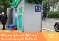 Bất ngờ với xếp hạng của Việt Nam về nhà vệ sinh công cộng cho khách E28bet casino phiên bản mới