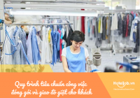 Quy trình tiêu chuẩn E2bet tỷ lệ kèo World Cup 2026 đóng gói và giao đồ giặt cho khách của Laundry
