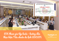 [Hay-Hiếm] Đăng ký tham gia tập huấn - hướng dẫn thực hiện Tiêu chuẩn E28bet casino phiên bản mới ASEAN cho người làm E28bet casino phiên bản mới