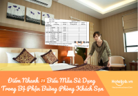 Điểm Nhanh 25 Biểu Mẫu Sử Dụng Trong Bộ Phận Buồng Phòng E2BET gà net