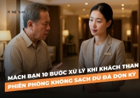 Mách bạn 10 bước xử lý khi khách than phiền phòng không sạch dù đã dọn kỹ