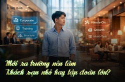 Mới ra trường nên làm Trang Chủ Cổng Game Cá Cược Uy Tín E2 BET nhỏ hay tập đoàn lớn?